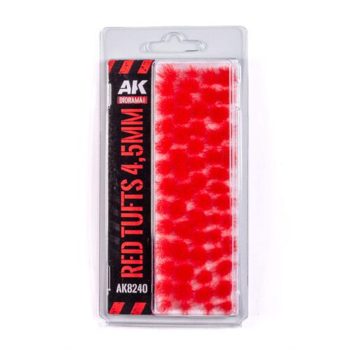 AK Interactive AK8240 RED WARGAME TUFTS