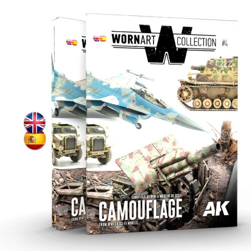 AK Interactive AK4906 WORN ART COLLECTION 04 - Bilingual