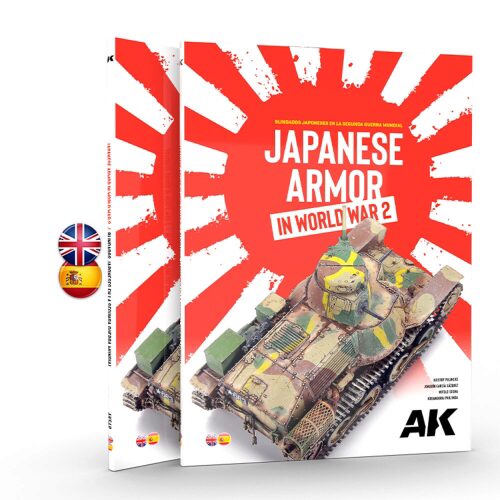 AK Interactive AK549 JAPANESE ARMOR in WWII - Bilingüal