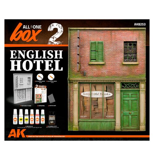 AK Interactive AK8253 ALL IN ONE SET -BOX 2-ENGLISH HOTEL