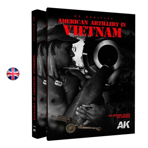 AK Interactive AK130007 AMERICAN ARTILLERY IN VIETNAM vol.2 - English