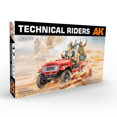 AK Interactive AK35017 Technical Riders 1/35