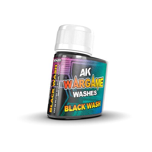 AK Interactive AK14201 Black Wash 35ml