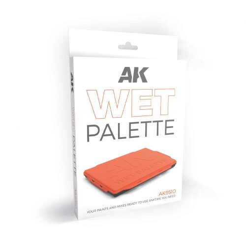 AK Interactive AK9510 WET PALETTE (Includes 40 papers sheets + 2 wipes)