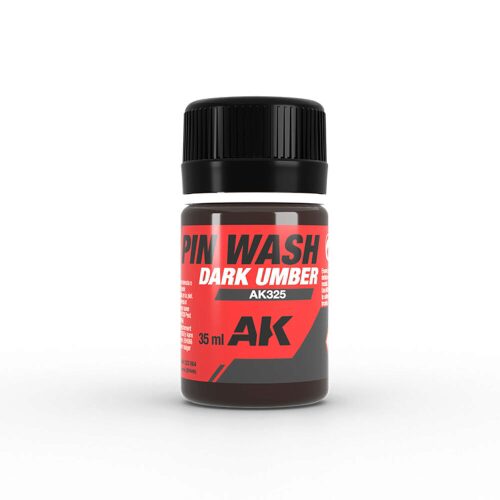 AK Interactive AK325 Dark Umber PIN WASH