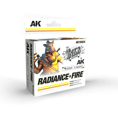 AK Interactive AK16024 RADIANCE & FIRE Inks