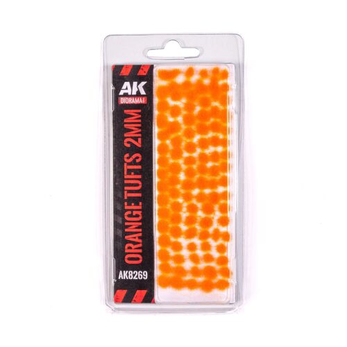 AK Interactive AK8269 ORANGE - FANTASY TUFTS 2MM