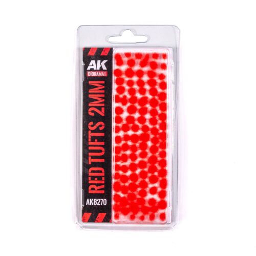 AK Interactive AK8270 RED - FANTASY TUFTS 2MM