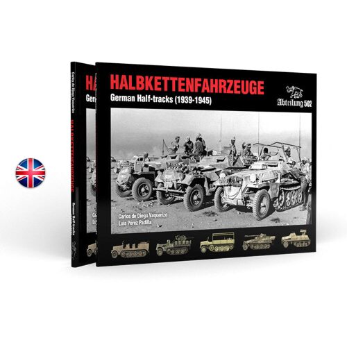 AK Interactive ABT758 HALBKETTENFAHRZEUGE GERMAN HALF-TRACKS (1939-1945)