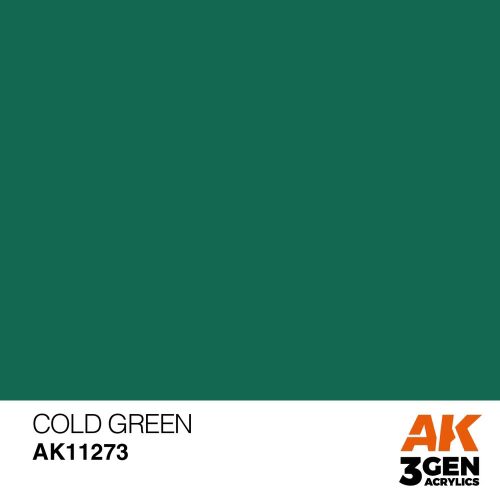 AK Interactive AK11273 Cold Green COLOR PUNCH 17 ml