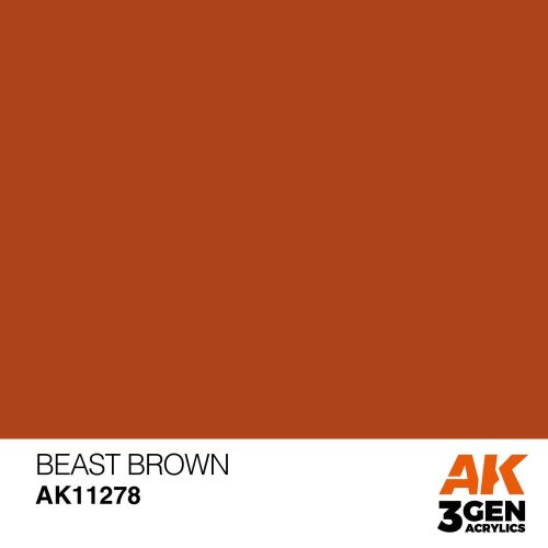 AK Interactive AK11278 Beast Brown COLOR PUNCH 17 ml