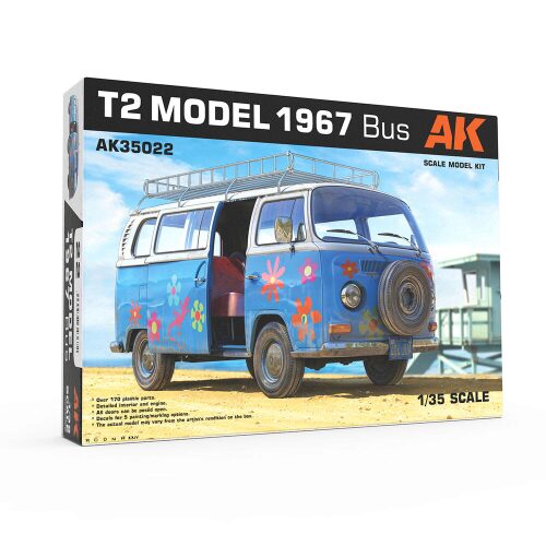 AK Interactive AK35022 T2 Model 1967 BUS 1/35 scale