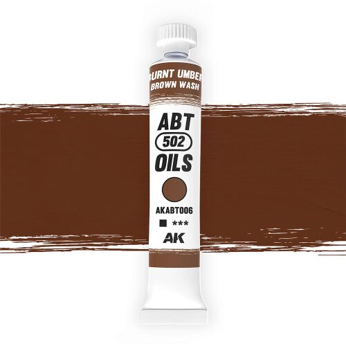 Abteilung 502 AKABT006 Burnt Umber / Brown wash