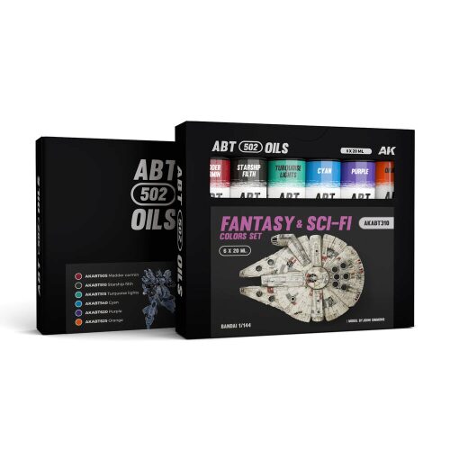 Abteilung 502 AKABT310 FANTASY & SCI-FI COLORS SET - ABT 502 OILS