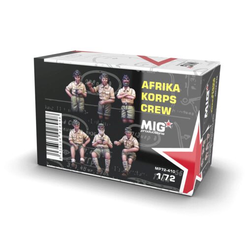 AK Interactive MP72-410 AFRIKA KORPS CREW 1:72