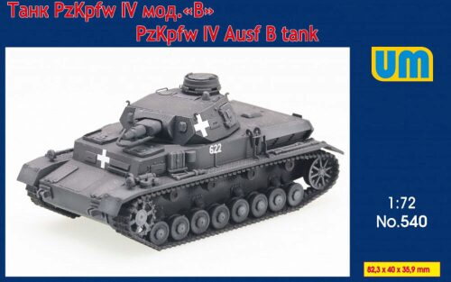 Unimodels UM540 Pz.Kpfw IV Ausf B tank