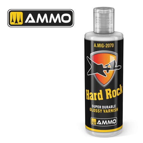 Ammo A.MIG-2070 Hard Rock Super Durable Glossy Varnish (60ml)