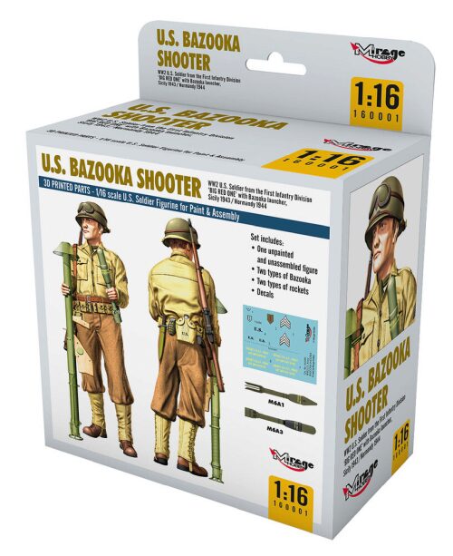 Mirage Hobby 160001 U.S. BAZOOKA SHOOTER