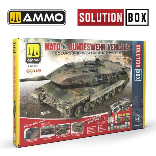 Ammo A.MIG-7731 SOLUTION BOX 26 - NATO & BUNDESWEHR Vehicles