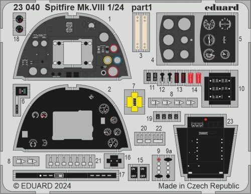 Eduard Accessories 23040 Spitfire Mk.VIII  AIRFIX