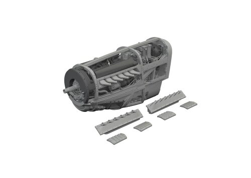 Eduard Accessories 672389 P-51D engine PRINT  EDUARD