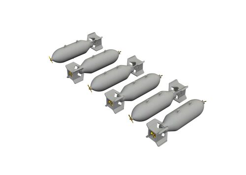 Eduard Accessories 672394 US 500lb bombs PRINT