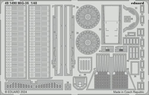 Eduard Accessories 491490 MiG-35  HOBBY BOSS