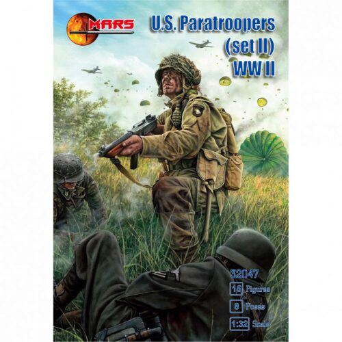 Mars Figures MS32047 WWII U.S. Paratroopers, set 2