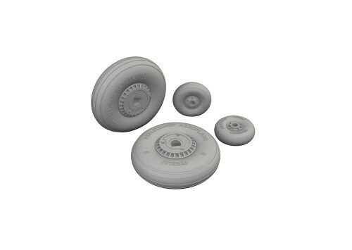 Eduard Accessories 632204 MC.205 Veltro wheels   ITALERI