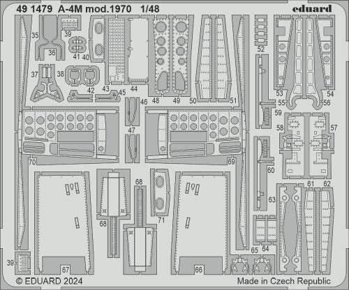 Eduard Accessories BIG49434 A-4M mod. 1970   MAGIC FACTORY