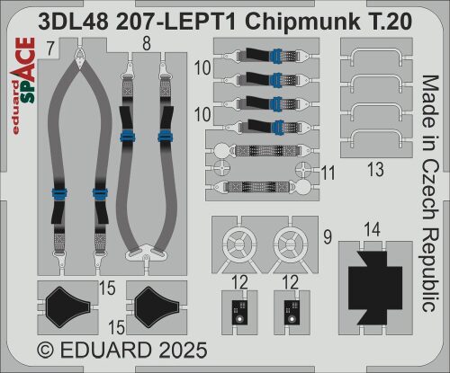 Eduard Accessories 3DL48207 Chipmunk T.20 SPACE   AIRFIX