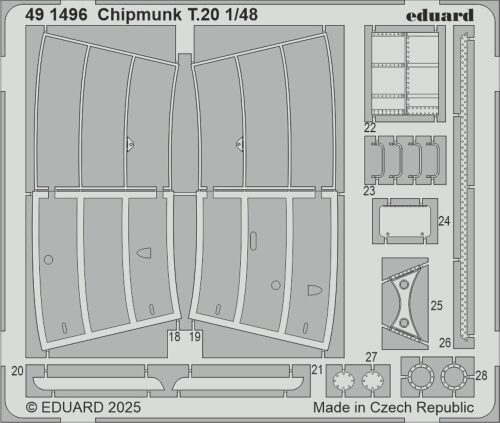 Eduard Accessories 491496 Chipmunk T.20   AIRFIX