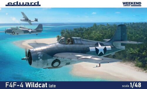 Eduard Plastic Kits 84204 F4F-4 Wildcat late  EDUARD-WEEKEND