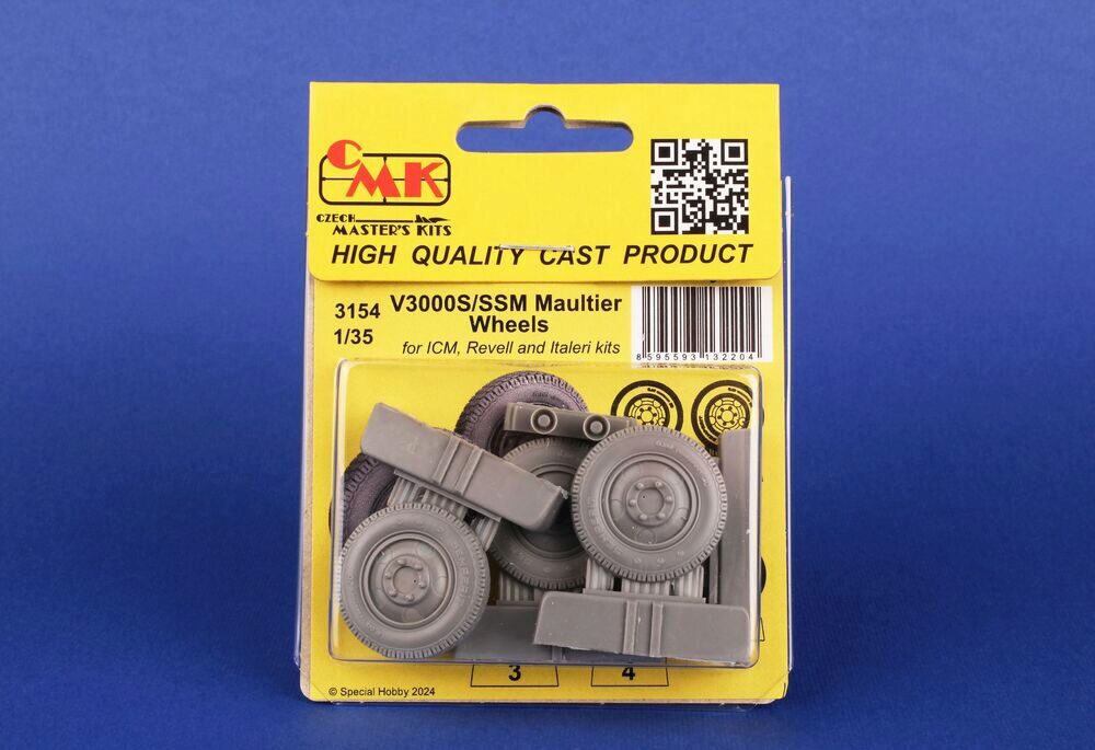 CMK 129-3154 V3000S/SSM Maultier Wheels / for ICM kits