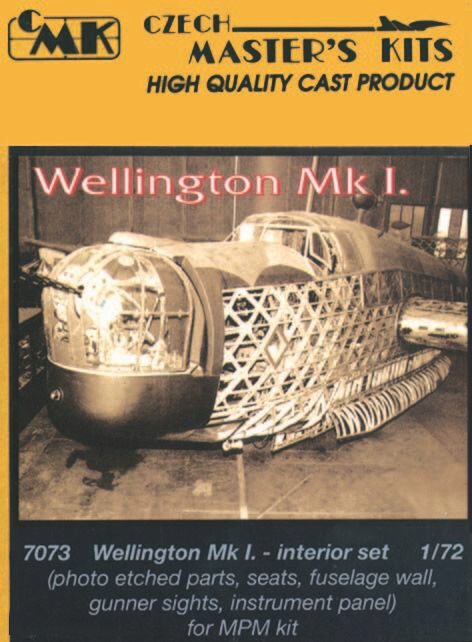 CMK 7073 Wellington Mk.I Interior Set MPM