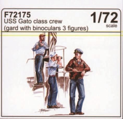 CMK F72175 USS Gato Class Crew (Guard with binoculars)