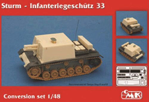 CMK 8034 Sturm Infanteriegeschütz 33 Conversation Set für Tamiya Bausatz