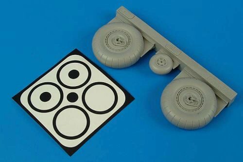 Aires 2086 Junkers Ju 88A-1 wheels & paint masks for Revell kit