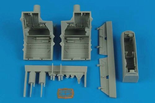 Aires 4500 F-22A Raptor wheel bays for Hasegawa