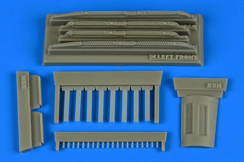 Aires 4757 Su-17/22M3/M4 Fitter K covered chaff/fla dispensers for Hobby Boss