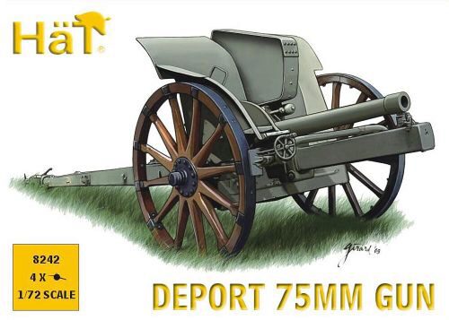 Hät 378242 1/72 Italienisches 75 mm Geschütz