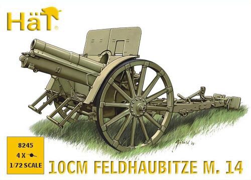 Hät 378245 1/72 Österreichische 10 cm Feldhaubitze M14