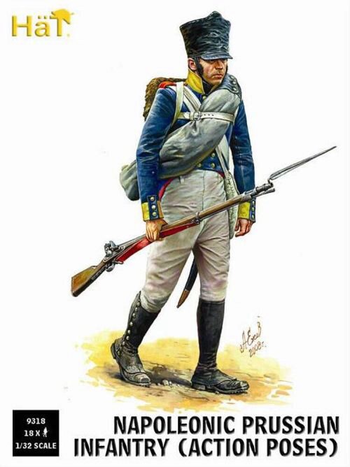 Hät 379318 1/32 Preußische Infanterie, in Aktion