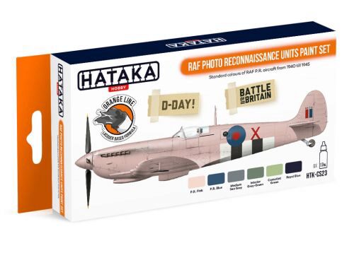 Hataka CS23 Acryl Farbset 6 pcs) RAF Photo Reconnaissance Units paint set