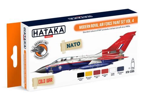 Hataka CS85 Acryl Farbset 6 pcs) Modern Royal Air Force paint set vol. 4
