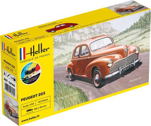 Heller 56160 STARTER KIT Peugeot 203