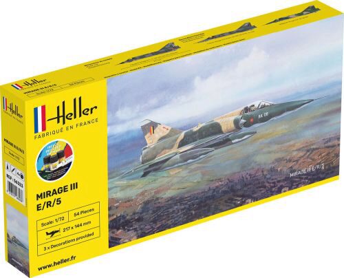 Heller 56323 STARTER KIT Mirage III E