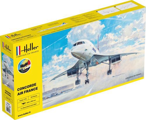 Heller 56469 STARTER KIT Concorde AF
