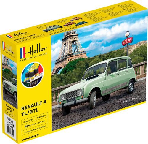 Heller 56759 STARTER KIT Renault 4l