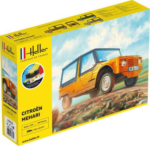 Heller 56760 STARTER KIT Citroen Mehari (Version 1)